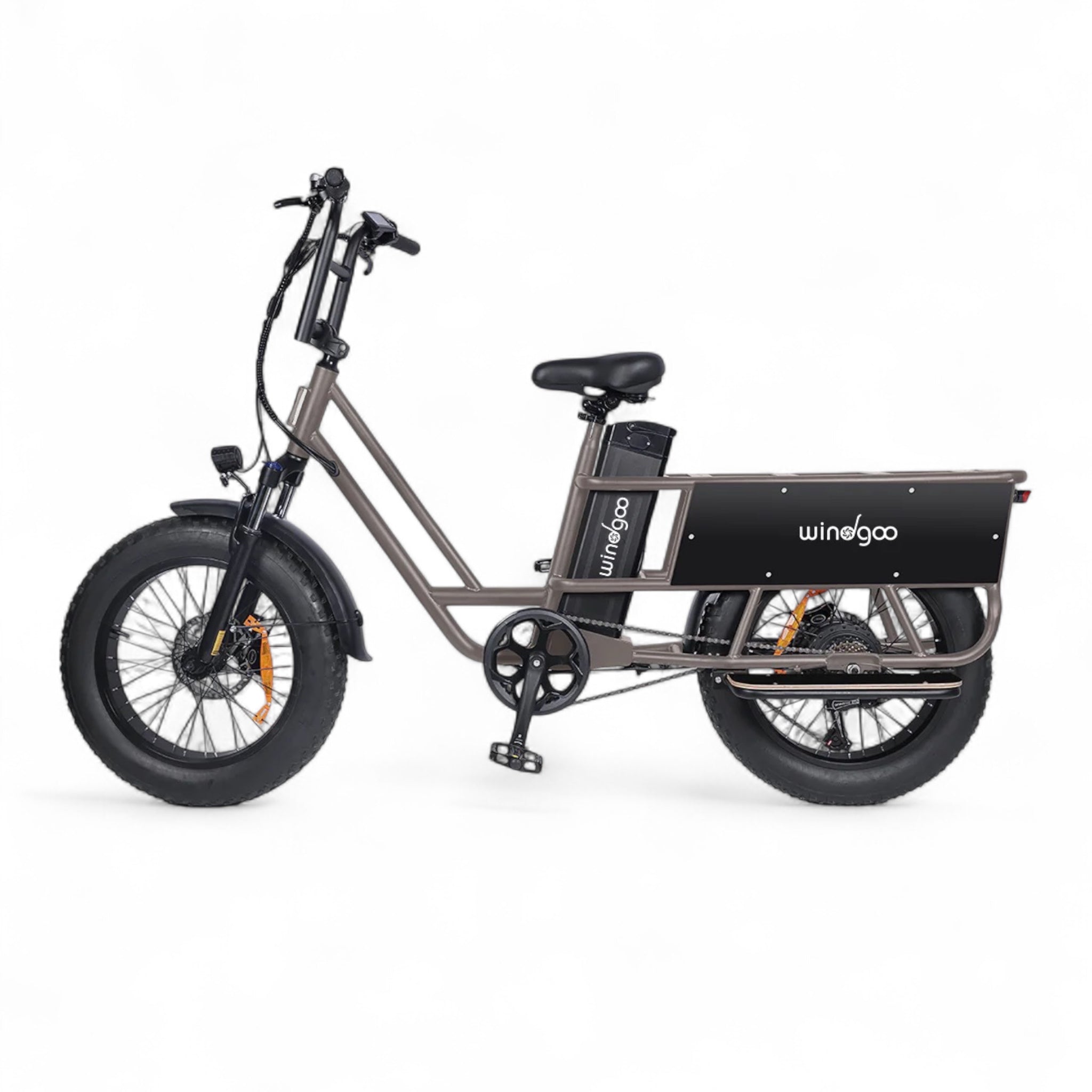 Windgoo F30 – Elektrische Vouwfiets – Grijs – 14 inch – 250W – 36V – 7 Versnellingen – Actieradius 60-80 km – Frame 14 inch - AE-trading