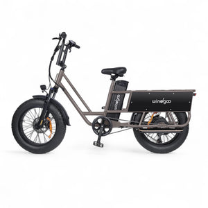 Windgoo F30 – Elektrische Vouwfiets – Grijs – 14 inch – 250W – 36V – 7 Versnellingen – Actieradius 60-80 km – Frame 14 inch - AE-trading
