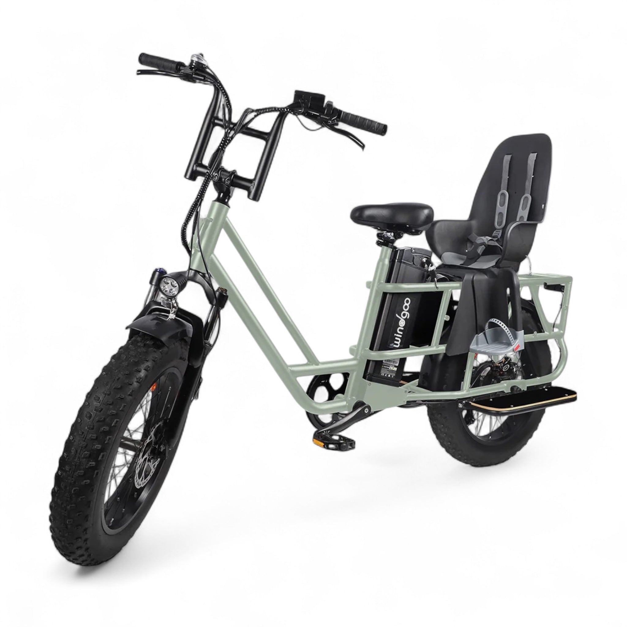 Windgoo F30 – Elektrische Vouwfiets – Lichtgrijs – 14 inch – 250W – 36V – 7 Versnellingen – Actieradius 60-80 km – Frame 14 inch - AE-trading