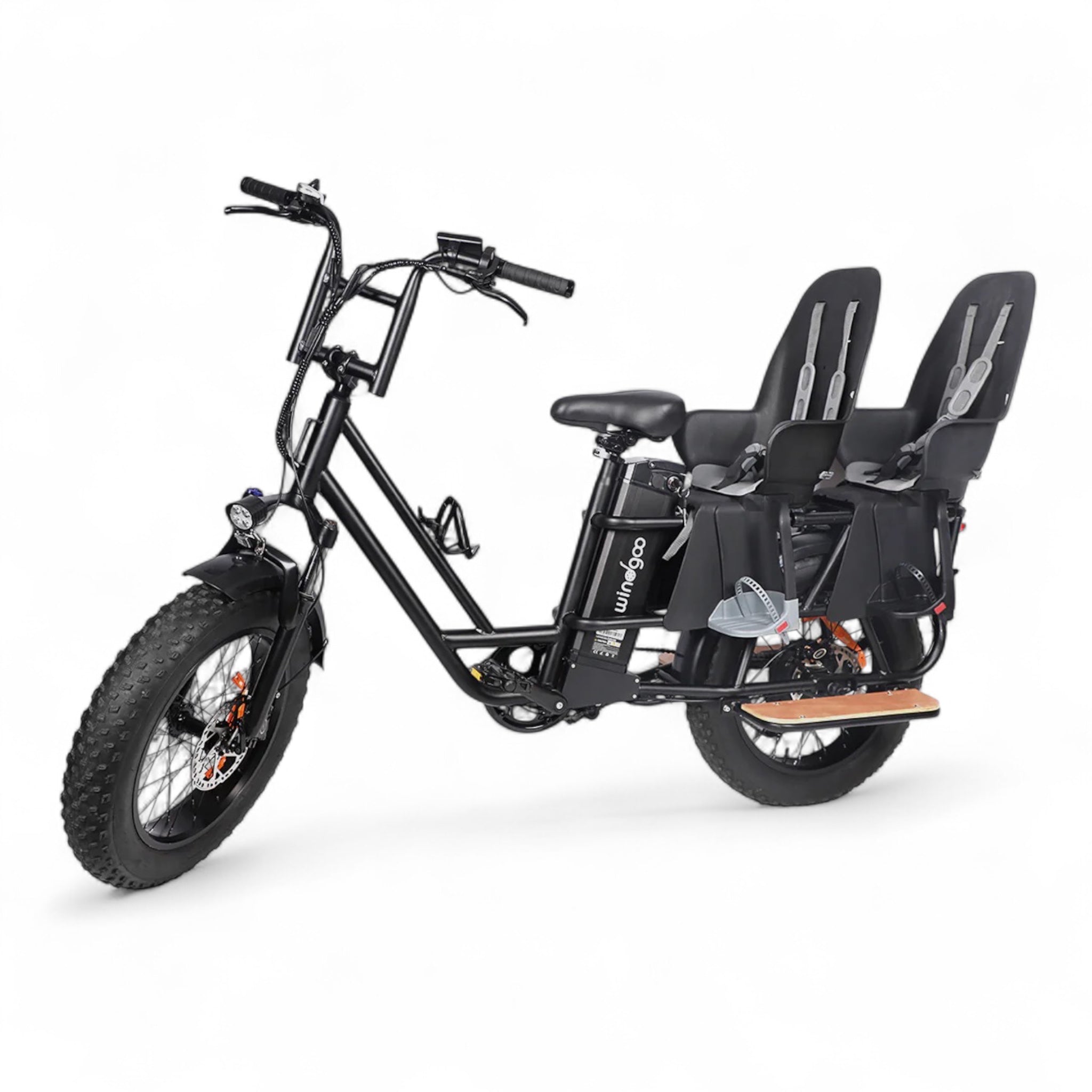 Windgoo F30 – Elektrische Vouwfiets – Zwart – 14 inch – 250W – 36V – 7 Versnellingen – Actieradius 60-80 km – Frame 14 inch - AE-trading