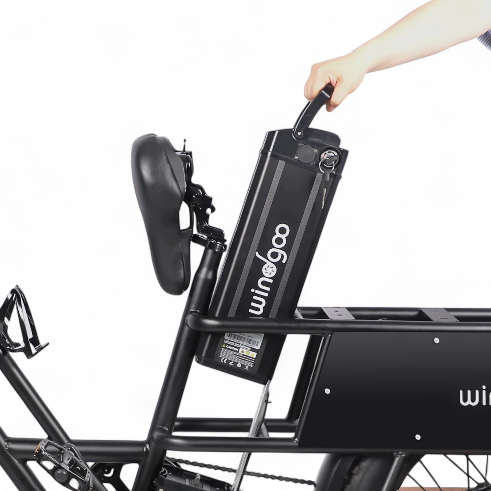 Windgoo F30 – Elektrische Vouwfiets – Zwart – 14 inch – 250W – 36V – 7 Versnellingen – Actieradius 60-80 km – Frame 14 inch - AE-trading