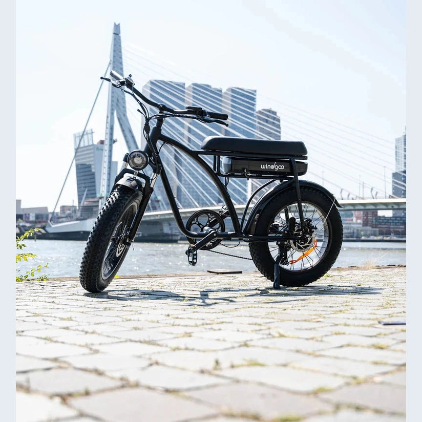 Windgoo F5 Fatbike Zwart 15Ah 250W met app