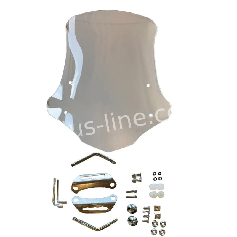 Windscherm Aplus Universeel (45 Cm) Clear - AE-trading