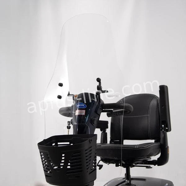 Windscherm Isotta Scootmobiel Met Beenstuk Clear - AE-trading