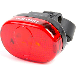 IKZI Light achterlicht ovaal 3 led batterij zadelpen - AE-trading