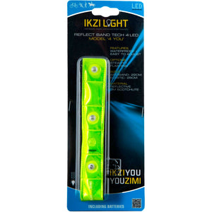 IKZI reflectie armband met 4 led - AE-trading