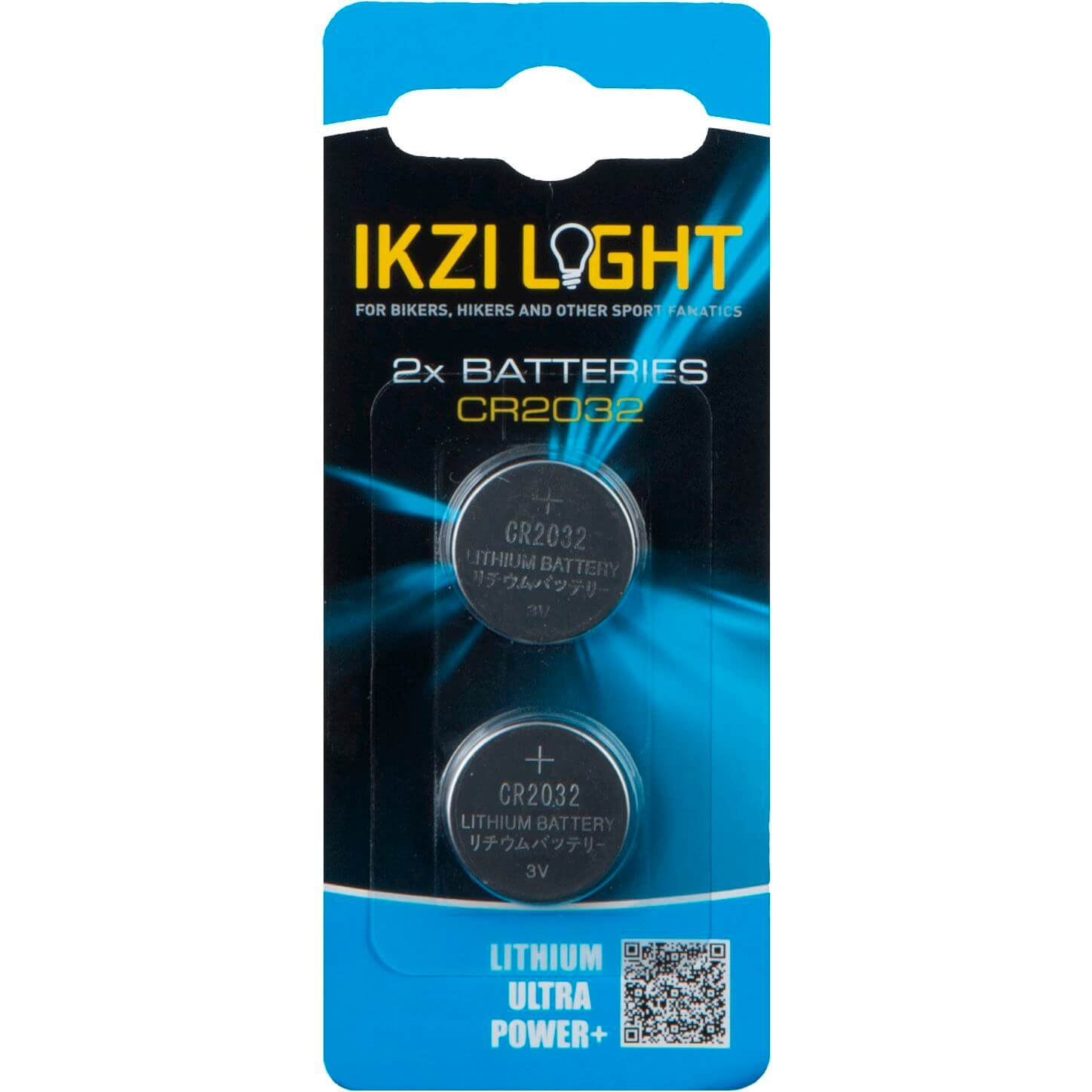 IKZI batterij CR2032 Lith 3V (2) - AE-trading