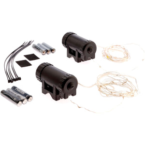 IKZI Light wiellicht Spinning light 20 led batterij wit - AE-trading