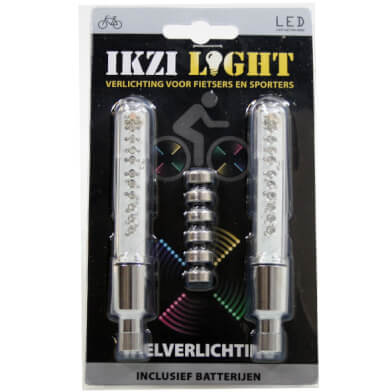 IKZI Light Ventiellichten 11 led batterij 2 stuks - AE-trading
