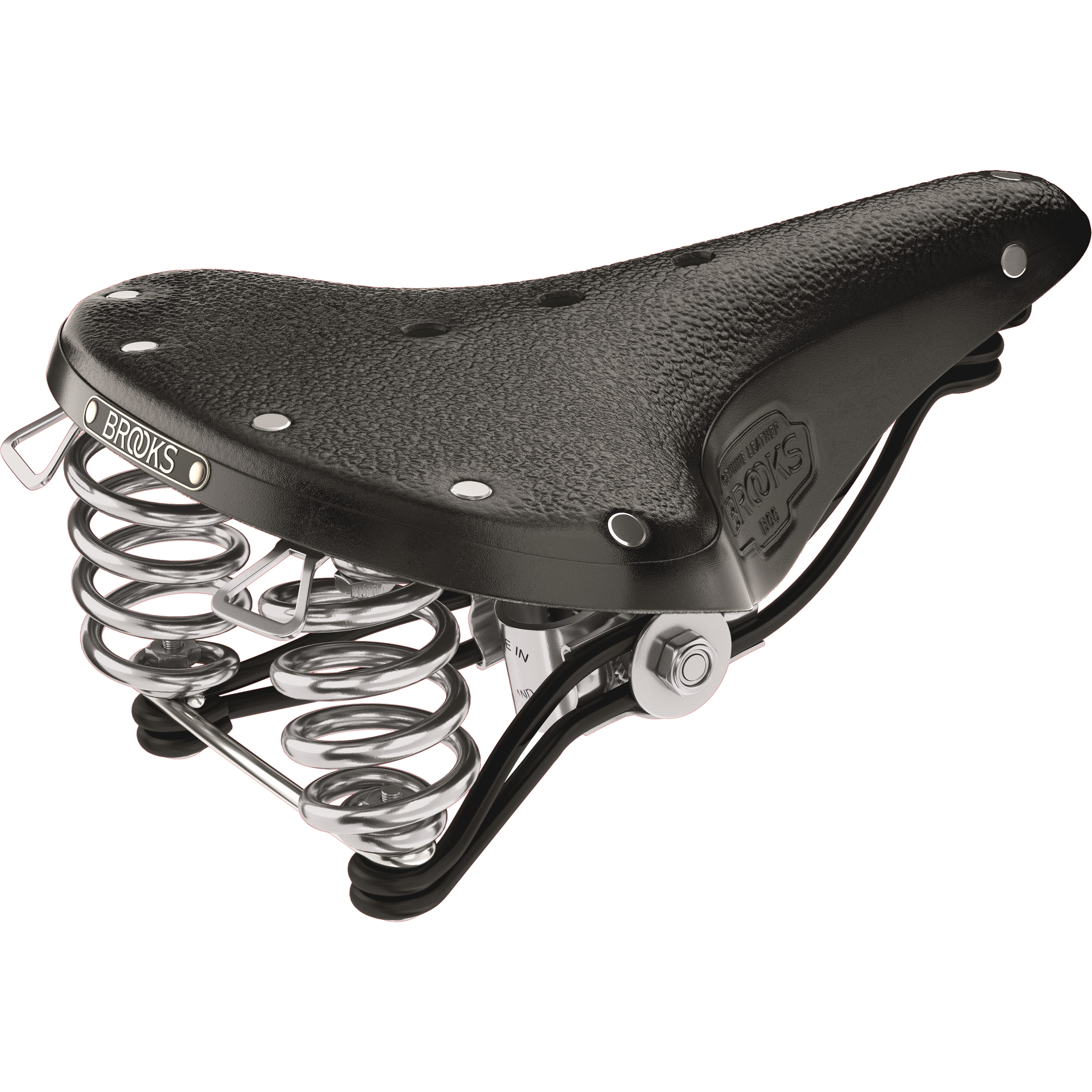Brooks zadel B66 heren zwart - AE-trading