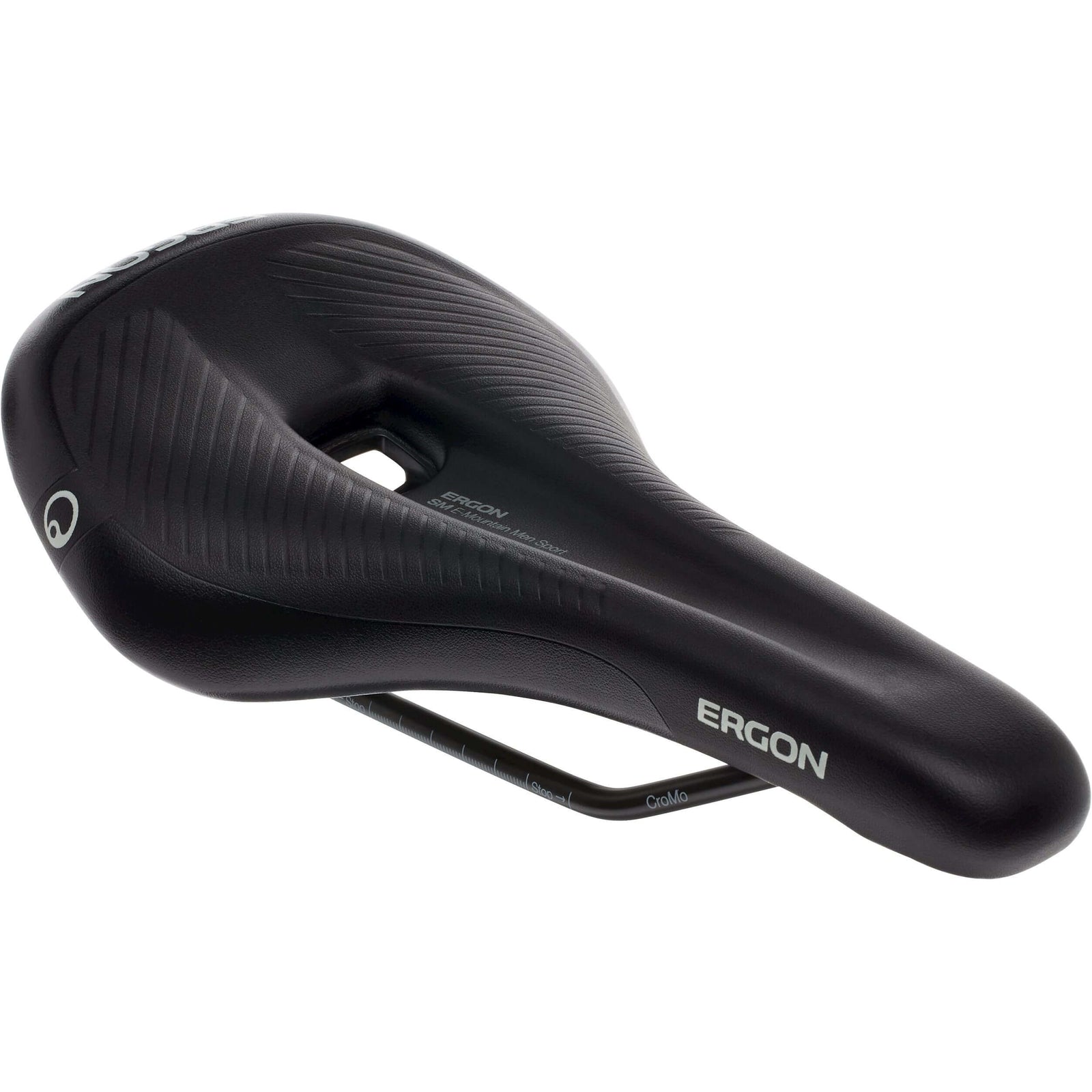 Ergon zadel SM E-Mountain Sport heren S/M zwart - AE-trading