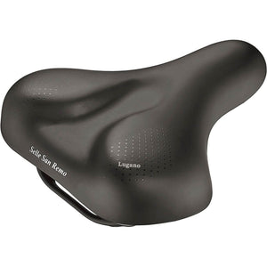 Selle San Remo zadel Lugano zwart - AE-trading