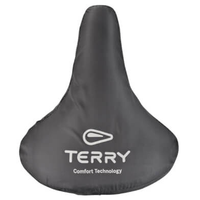 Terry regenhoes zadel/zadeldek L zw - AE-trading