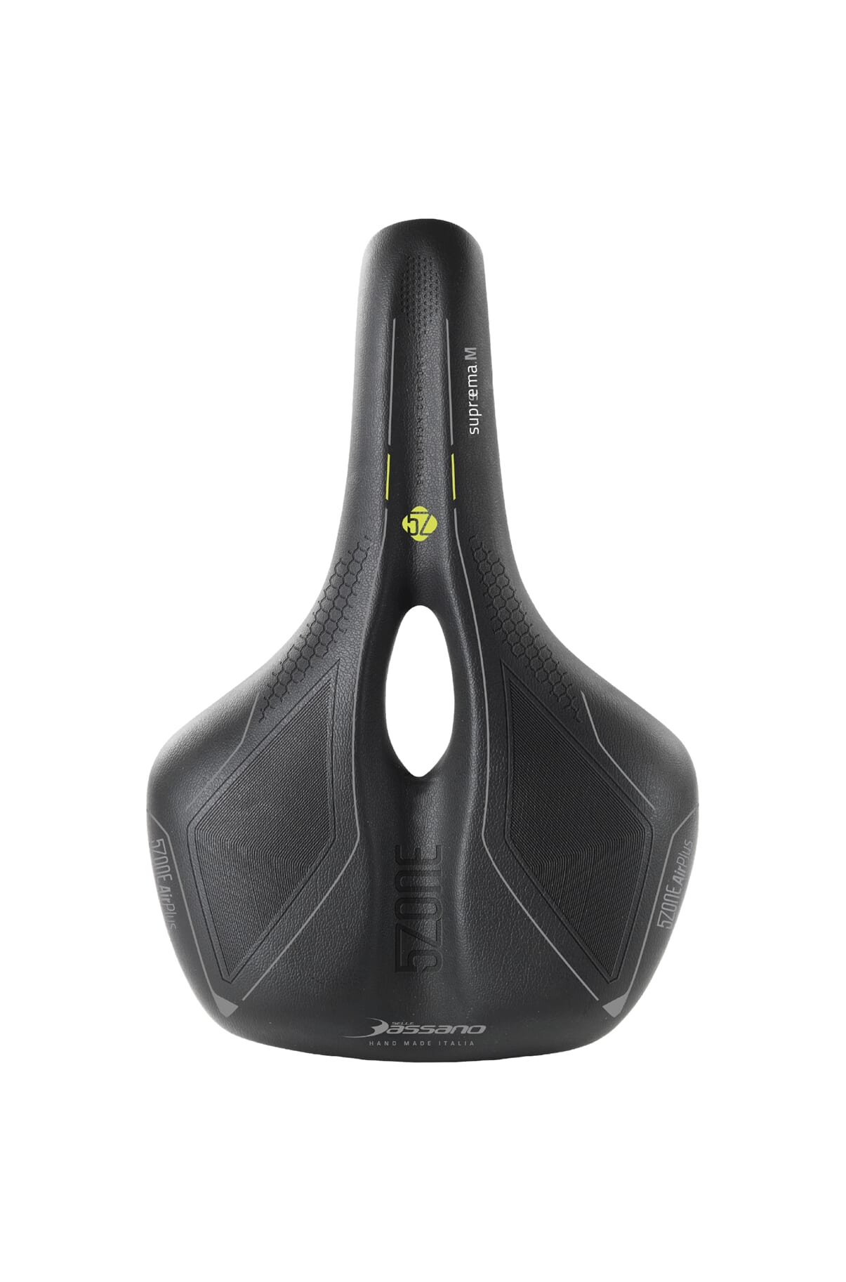 Selle Bassano zadel Suprema 5zone EL heren zwart - AE-trading