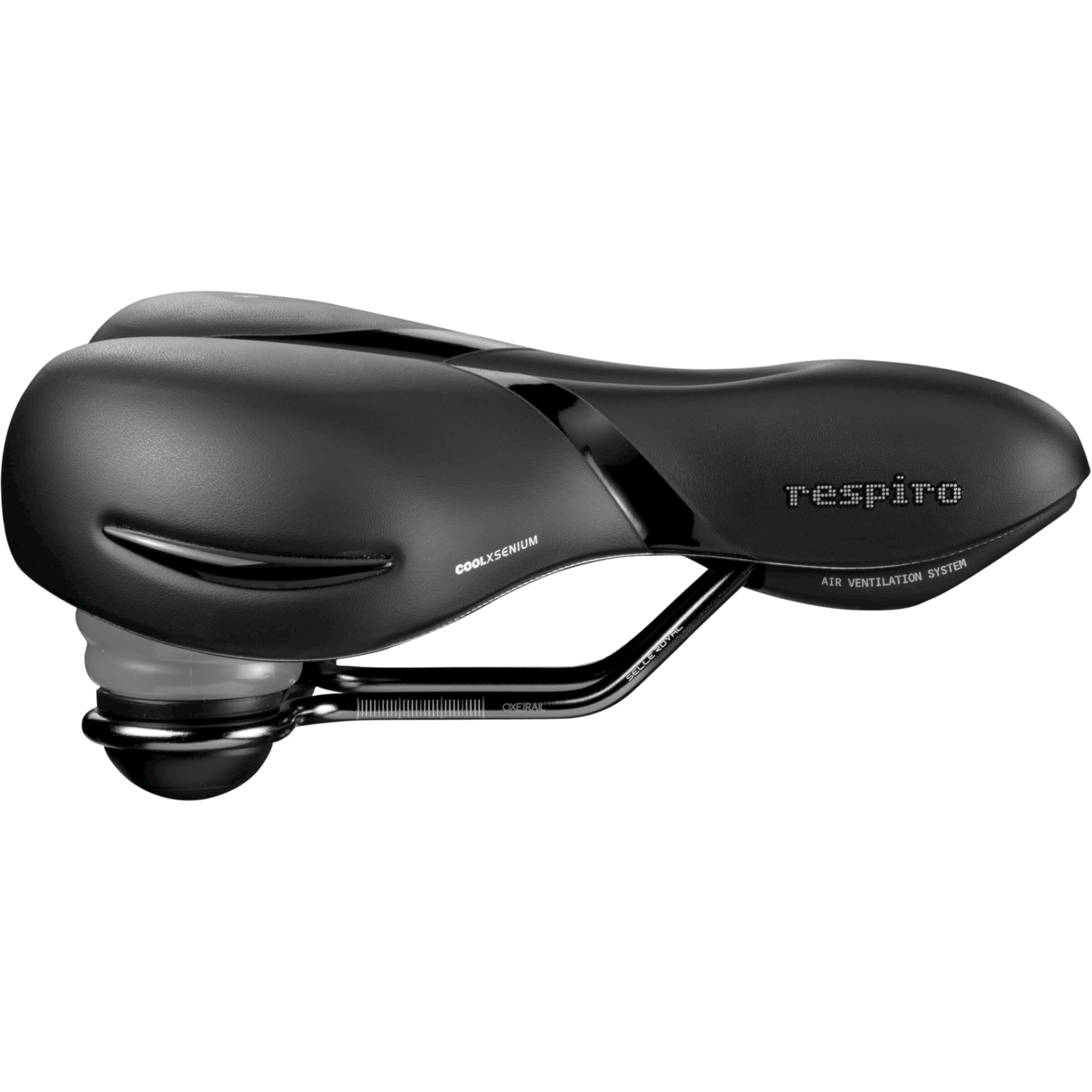 Selle Royal zadel Respiro Relaxed 5132 zwart - AE-trading