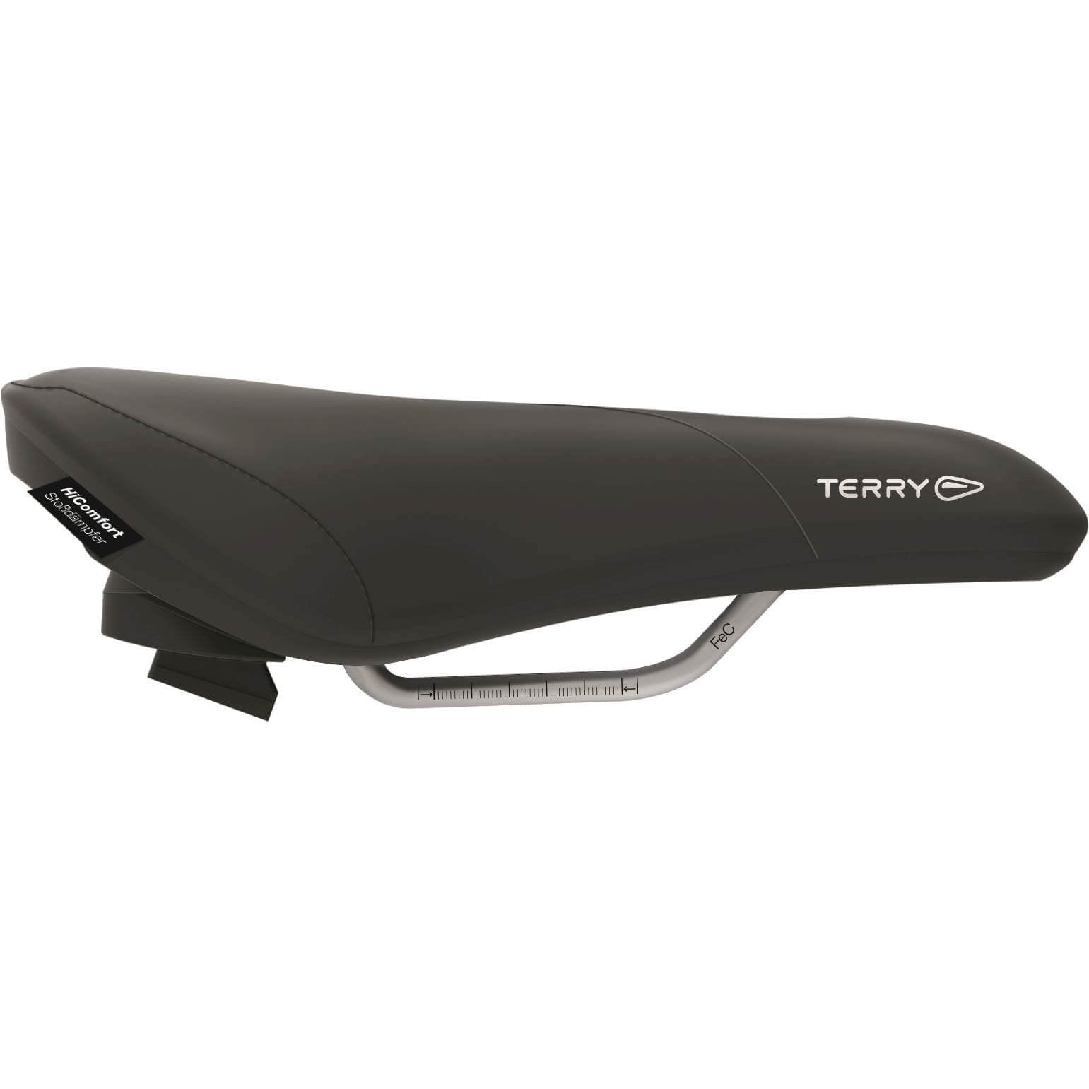 Terry zadel Fisio GT dames zwart - AE-trading