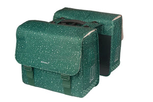 Basil fietstas dubbel Flair groen MIK 35L - AE-trading