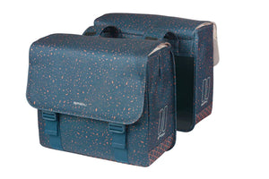 Basil fietstas dubbel Flair navy 35L - AE-trading