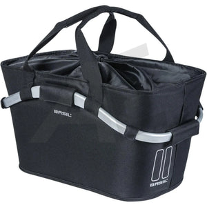 Basil mand rear Classic Carry All MIK 22L zwart - AE-trading