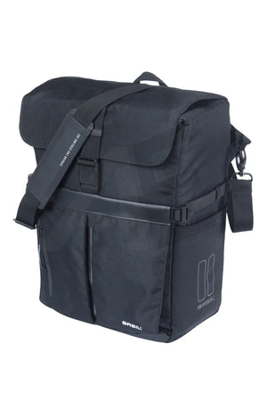 Basil schoudertas Move MIK Studs zwart 15L - AE-trading