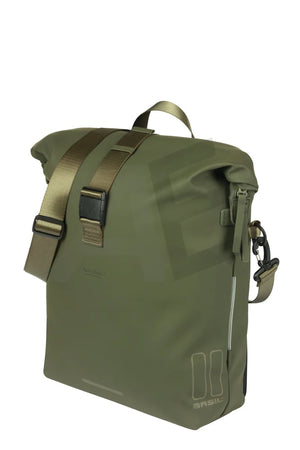 Basil schoudertas SoHo MIK Studs groen 17L - AE-trading