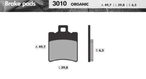 Remblokset Brenta Br3010 Mojito, Runner, Neo's, Aerox, Jog R, Typhoon (E Mark) - AE-trading