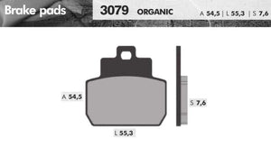 Remblokset Brenta Br3079 Fuoco, Mp3,X8, Run 180 (E Mark) - AE-trading