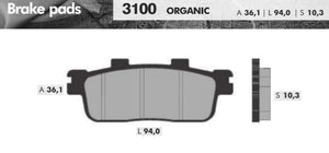 Remblokset Brenta Br3100 Sym Joyride (E Mark) - AE-trading