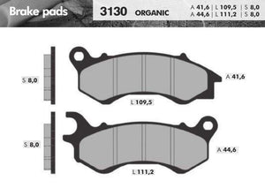 Remblokset Brenta Br3130 Django, Pcx, Vision, Agility16+ (E Mark) - AE-trading