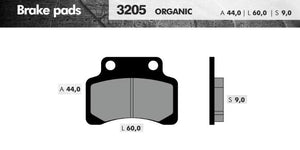 Remblokset Brenta Br3205 Cpi, Generic, Tgb, Ideo (E Mark) - AE-trading