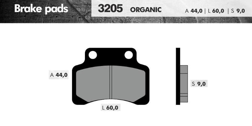 Remblokset Brenta Br3205 Cpi, Generic, Tgb, Ideo (E Mark) - AE-trading