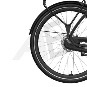 Cortina spatbordstang achter E-Tide MM black matt - AE-trading