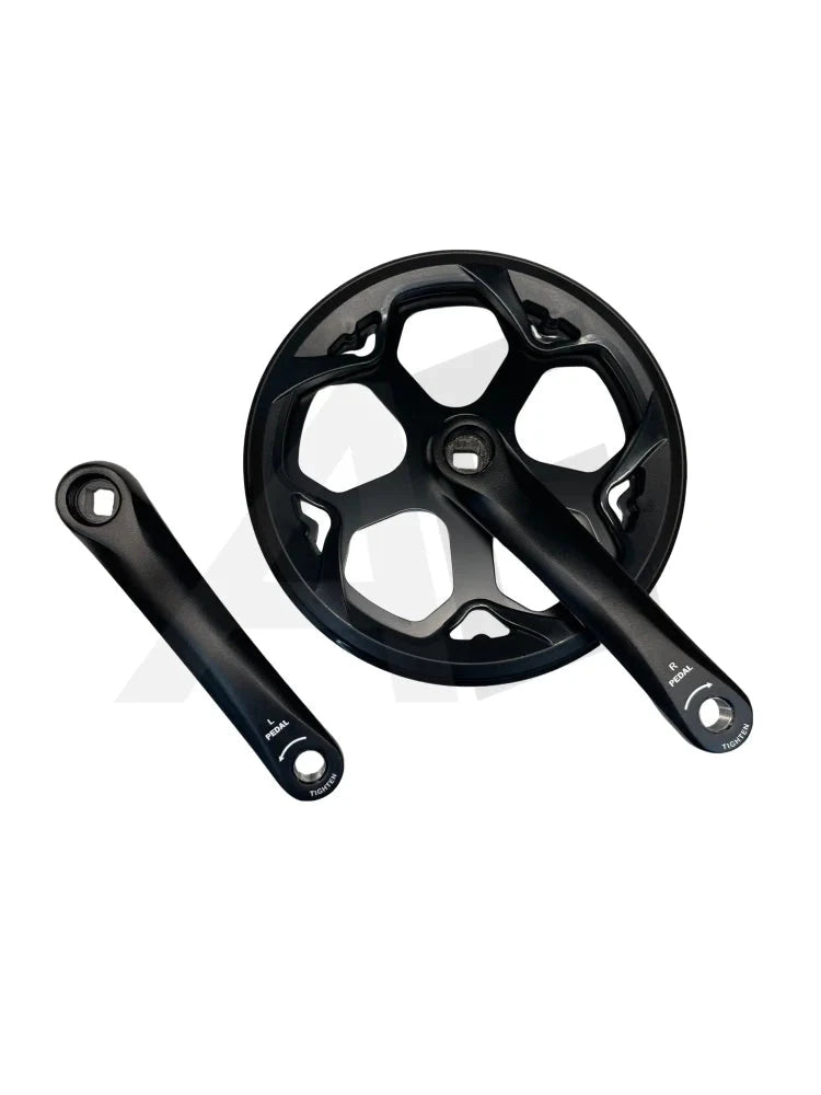 Crankset Fatbike Rechts + Links met Tandwiel - Ouxi V8, H9 & QmWheel V20 (Pro) - AE-trading