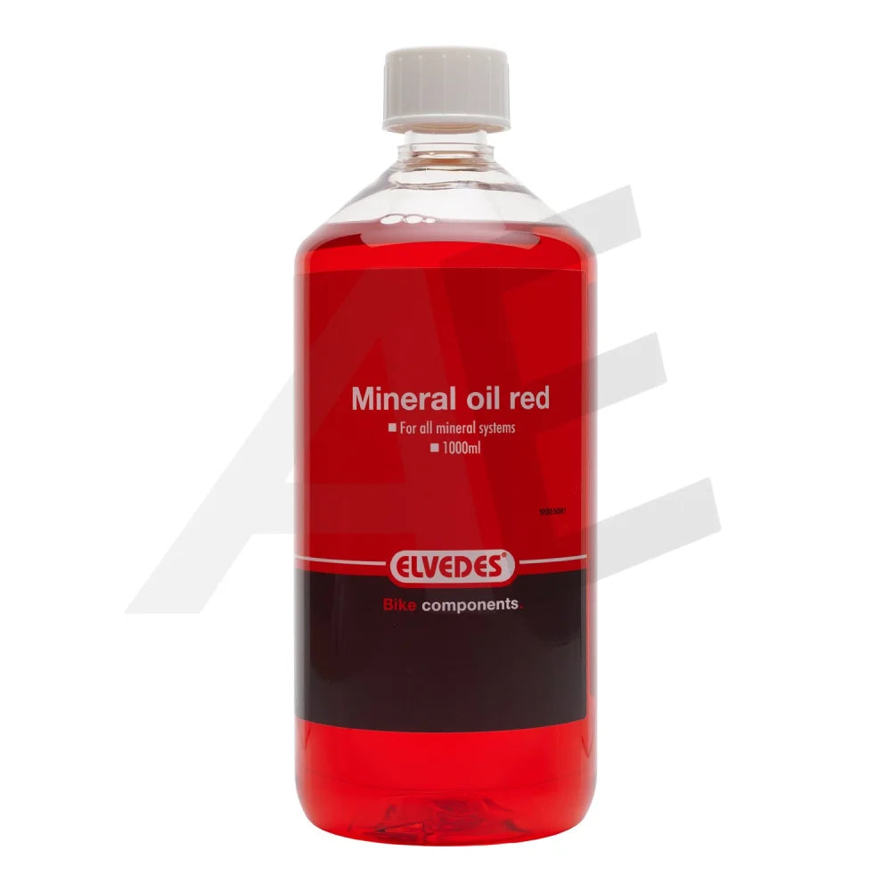 Elvedes mineraal olie 1.000ml rood - AE-trading