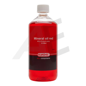 Elvedes mineraal olie 1.000ml rood - AE-trading