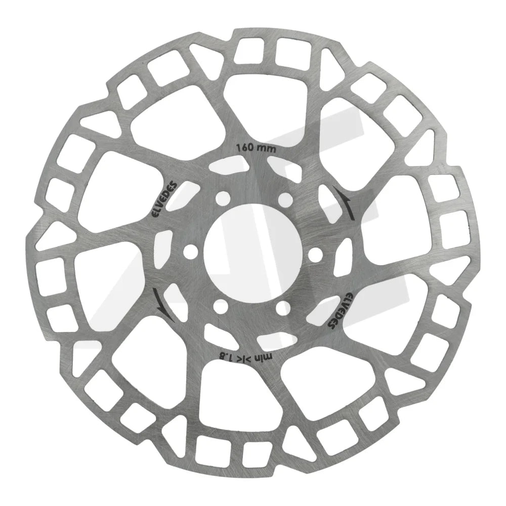 Elvedes remschijf zesgats 160mm T=2,0mm - AE-trading