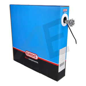 Elvedes schakel binnenkabels rvs 0.9mm nippel 4x4 doos (50) - AE-trading