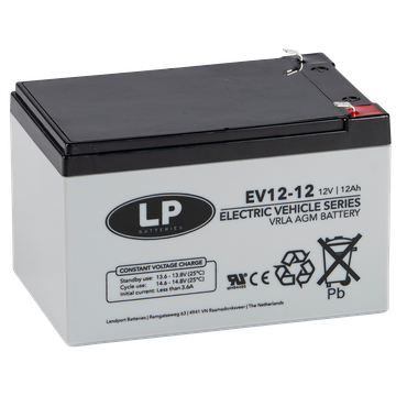 Accu Lp12 12 T2 (Scootmobiel) - AE-trading