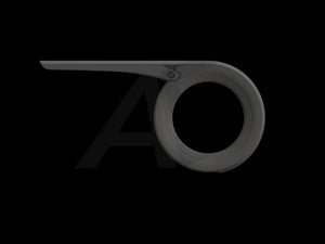 Herrmans kettingscherm Fuse 42-44T Ø125mm mat zwart - AE-trading