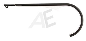 Herrmans kettingscherm Slim 38 308mm transparant/zwart - AE-trading