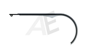 Herrmans kettingscherm Slim 48 308mm transparant/zwart - AE-trading