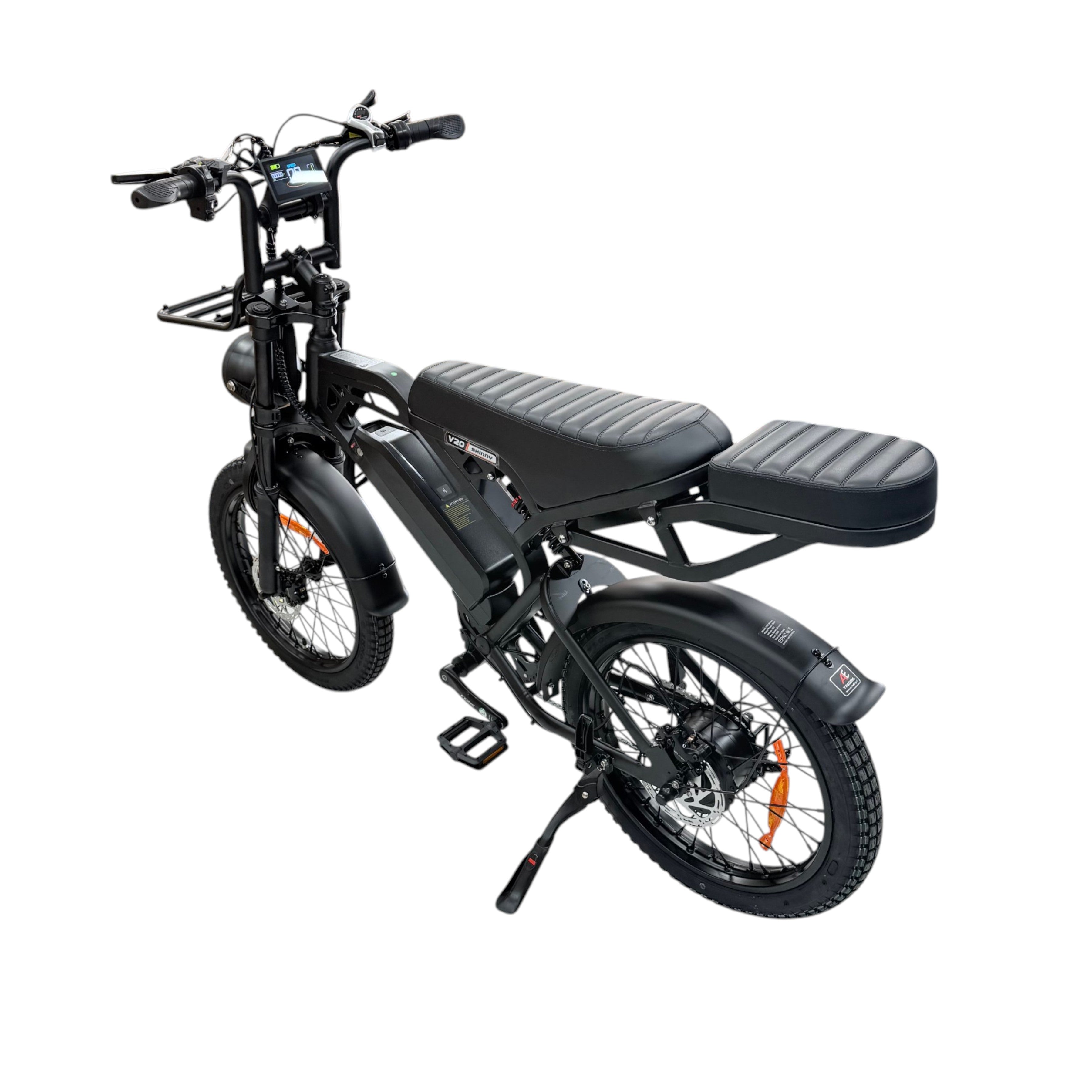 QmWheel V20 Pro Skinnybike – Zwart – Inclusief Accessoiresset