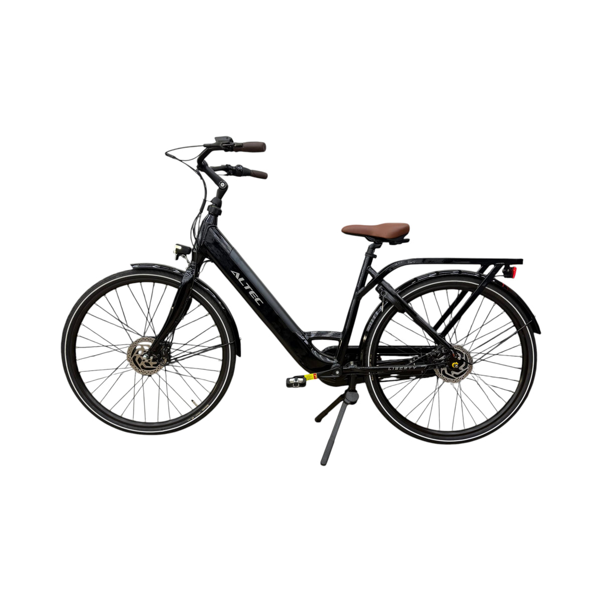 Altec Liberty Elektrische Fiets 28 inch – Glans Zwart – 504Wh - AE-trading