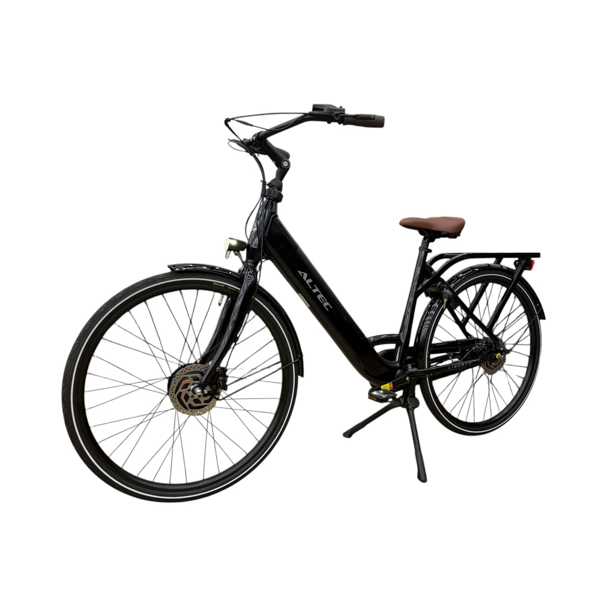 Altec Liberty Elektrische Fiets 28 inch – Glans Zwart – 504Wh - AE-trading