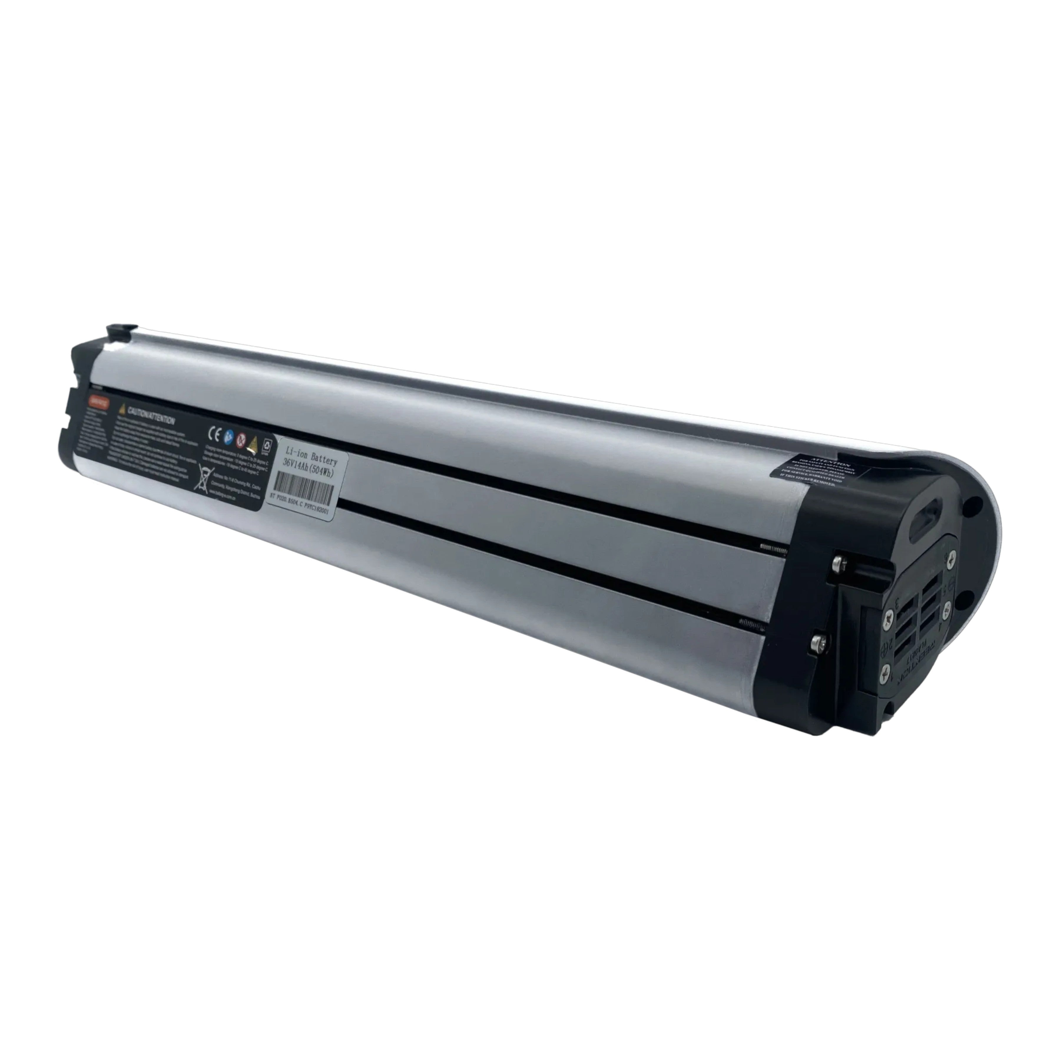 Accu ERA Bafang 36V 14Ah 504Wh Silver Bullet voor Popal ERA - AE-trading