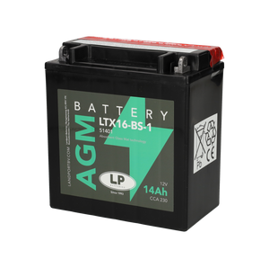 Accu Landport Ltx16 Bs 1 / Ytx16 Bs 1 - AE-trading