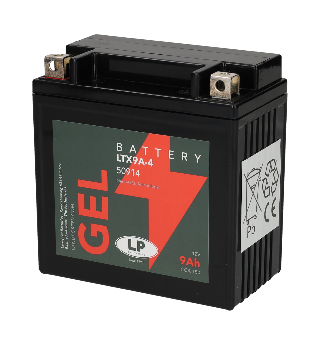 Accu Landport Gel Mg9 4 B C / Gb9 B / Ltx9 A 4 - AE-trading