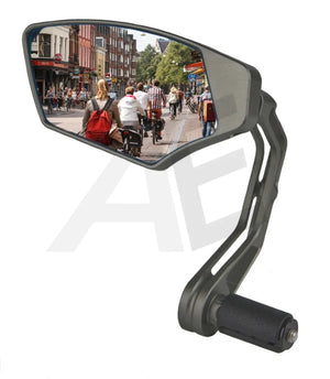 Mirage spiegel First Class dimmend glas links grijs - AE-trading