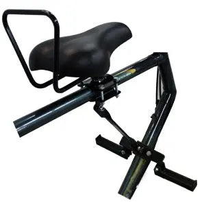 Kinderzadel met bevestiging op framebuis, voor heren fiets. model 2 - AE-trading
