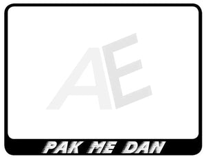 Motorfietskentekenplaathouders Nl Pak Me Dan - AE-trading